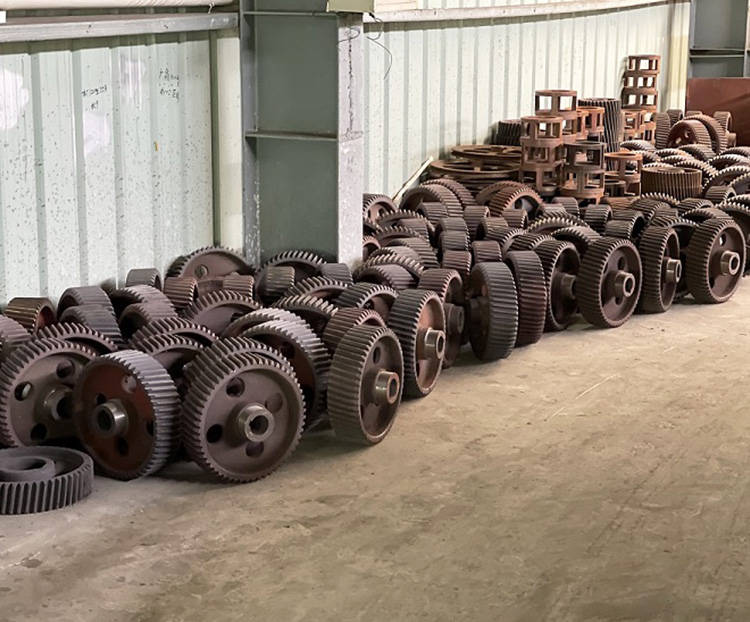 Spare parts of oil press